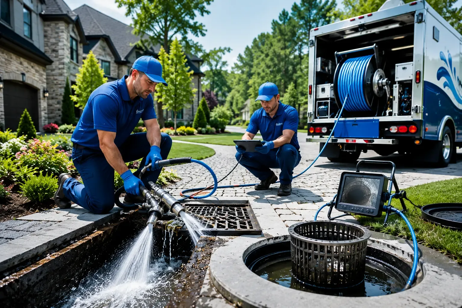 Local outdoor drain cleaning professionals in Alexandria, PA