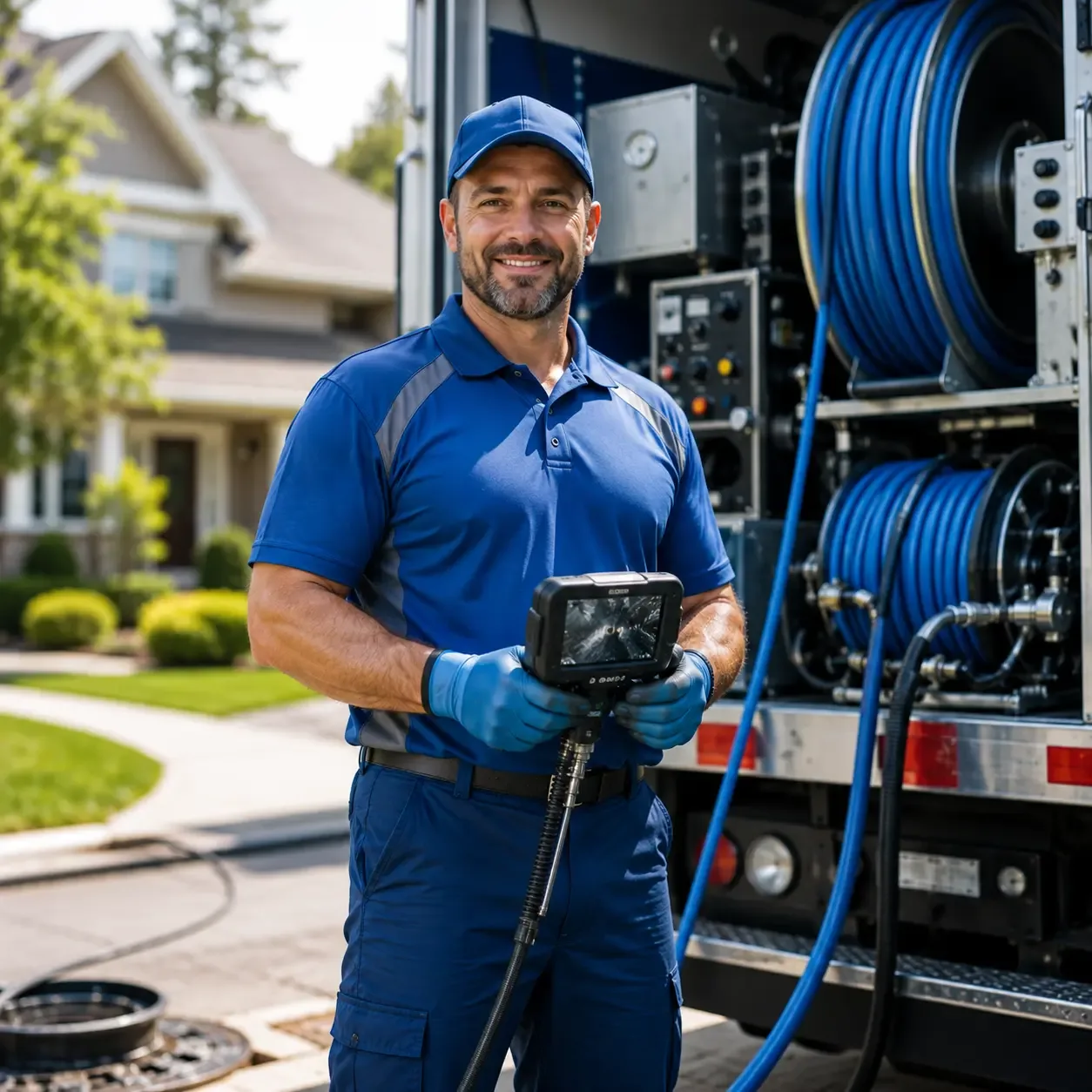 Local outdoor drain cleaning specialists in Alexandria, PA